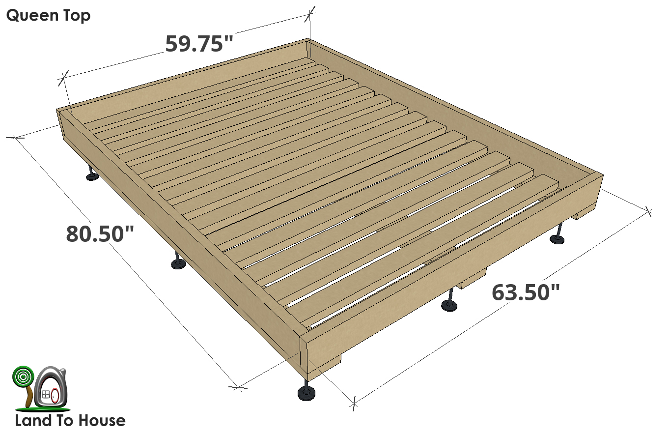 Queen Bed Frame – Land To House